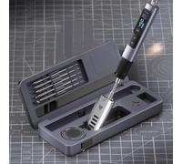 HS02 Smart Soldering Iron with Enhanced Features Mobile Storage Box for Optimal Usability (HS-02B Standard)
