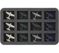 HS040BRS04 foam tray with 12 compartments compatible with Blood Red Skies