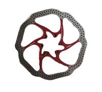 HS1 Disc 160/180mm Bicycle Brake Rotor Fit For MTB Mountain Road Rotors BB5/BB7 AVID Rear Brake Rotor Disc(180mm red)
