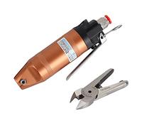 HS10 Industrial Grade Pneumatic Air Scissors and Plastic Cutting Shear Tool with Alloy Case, 2.6-4.0 mm Shearing Capacity for Production Line, Automotive Repair, and Hardware (HS10-FD3)