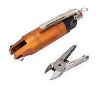 HS10 Industrial Grade Pneumatic Air Scissors and Plastic Cutting Shear Tool with Alloy Case, 2.6-4.0 mm Shearing Capacity for Production Line, Automotive Repair, and Hardware (HS10-F3)