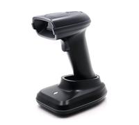 HS23 Wireless Scanner Portable 1D/2D/QR Barcode Scanner with USB Charging Dock CMOS Image Manual/Automatic Scanning Compatible with Linux iOS Android Windows