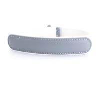 HS80 Fabric Headband Replacement for Corsair HS80 Max/HS80 USB/HS80 RGB Wireless Gaming Headsets, Elastic Replacement Band Repair Part with Protein Leather, Headstrap Pad Cushion Cover (White-Gray)