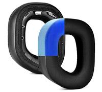HS80 RGB Thicker Upgrade Quality Earpads - Replacement Ear Cushion Cup Compatible with Corsair HS80 RGB Wireless Headphone, High-Density Noise Cancelling Foam，Added Thicknes (Black Cooling Gel)