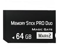 HSANYIUR High-Speed 64GB Memory Stick Pro Duo Mark2 - for PSP and Camera Memory Cards