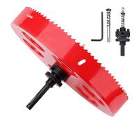 hsawbit 310mm Hole Saw with SDS Plus Shank,310mm Hole Cutter HSS BI-Metal for Wood,Plywood,PVC,Drywall and Metal Sheet