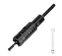 hsawbit 38mm Concrete Hole Cutter Core Drill Bit with 110mm SDS Plus Shank Connecting Rod, Masonry Hole Saw Tungsten Carbide Teeth for Concrete Cement Brick Wall Stone