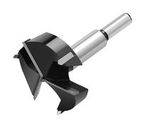 hsawbit 48mm Forstner Drill Bit, Triple-Flute Wood Hinge Hole Cutter