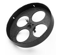 HSAWBIT HSS Bi-Metal 280mm Hole Saw, M42 Fast Cut Hole Cutter 40mm Cutting Depth with SDS Plus Shank, For Stainless Mild Sheet Wood Plastic Various Materials