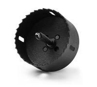 HSAWBIT HSS Bi-Metal 75mm Hole Saw, M42 Fast Cut Extra Cobalt Hole Cutter 40mm Cutting Depth, For Stainless Mild Sheet Wood Plastic Various Materials