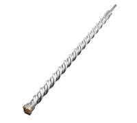 hsawbit SDS Plus Drill Bit 32 x 600 mm, Hammer Drill Bit with 4 Carbide Cutting Edges, Concrete Drill Ideal for Drilling in Stone, Concrete, Natural Stone, Brick Wall
