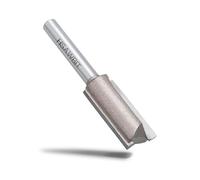 hsawbit Straight 2-Flute Router Cutter, 1/4 Inch Shank, 13mm Cut Diameter & 30mm Cut Length, Flush Trim Router Bit for Woodworking