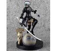 HSB 15CM Anime jtsgwopGame Automata NieR Yorha No.2 Type B 2B Standing Beautiful Girl PVC Action Figure Model Toys Handmade Statue Collection Ornament