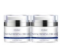HSBCC Neck Cream for Tightening and Firming, 2 Pack | Acetyl Hexapeptide-8, Retinol, Shea Butter, Niacinamide, Smoothes Wrinkles