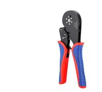 HSC8 16-6 Ferrule Terminals Crimper Tool Hexagon Crimping Pliers 0.08-16mm²/30-5AWG Large Range Size Ratchet Electrical Clamp(HSC8 16-6 Pro)