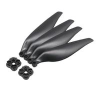 HSCJMEHT 2pcs 8x6 8060 Folding Propellers Glass Fiber Nylon Props Compatible With RC Airplane Quadcopter(4 Blade)