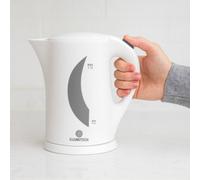 HSD 1.7L Cordless Electric Kettle (White) - 2200W Rapid Boil, Auto Shut-Off & Boil-Dry Protection (Uk Plug)
