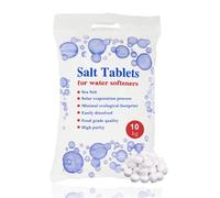 HSD 10 Kg Salt Tablets | Water Softener | Food Grade | Compatible to All Water Softener Machines 100% Genuine British Salt Tablet, Tablet Salt of Premium (1)