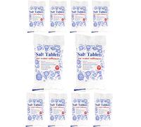 HSD 10 Kg Salt Tablets | Water Softener | Food Grade | Compatible to All Water Softener Machines 100% Genuine British Salt Tablet, Tablet Salt of Premium Quality (10)