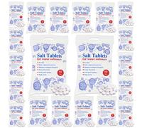 HSD 10 kg Salt Tablets, water softener tablets 10kg, Food Grade, Compatible to All Water Softener Machines, salt tablet water softener, 100% Genuine British Salt Tablet (20 Bags, 10 KG)