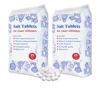 HSD 25 Kg Salt Tablets Water Softener Food Grade Compatible to All Water So