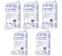 HSD 25 Kg Salt Tablets Water Softener Food Grade Compatible to All Water Softner Machines Food Grade 100% Genuine British Salt Tablet Of Premium Quality Best For Laundry Kitchen Dish Washing (5)
