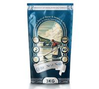 HSD Celtic Sea Salt - 3kg | 100% Organic Unrefined Celtic Salt | Rich in 82+ Essential Minerals | Hand Harvested Light Grey Celtic Salt Crystals from France