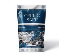 HSD Celtic Sea Salt - 500g | 100% Organic Unrefined Celtic Salt | Rich in 82+ Essential Minerals | Hand Harvested Light Grey Celtic Salt Crystals from France