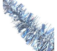 HSD Chunky Midnight Blue Tinsel Garland - 2M (6.5Ft), Festive Christmas & Party Decoration, Mantel & Home Decor