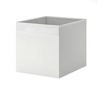 HSD Cube Storage Boxes Foldable Fabric Storage Organizer Boxes for Shelving Unit for Home, Office Use, Bedroom, Nursery, Wardrobe, Toys Best Gift For Children's, 33x38x33 CM (1 Pack, White)