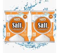 HSD Dishwasher Salt, Powerful Cleaning Dishwasher Salt, 1kg 2pack