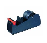 HSD Heavy Duty Metal Bench Tape (Single Pack) Dispenser 50mm - Weighted Dual-Core Desktop Unit With Blade Guard
