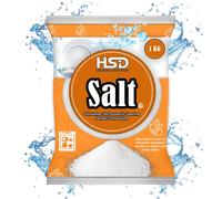 HSD Himalayan Salt Direct 1kg Dishwasher Salt, Powerful Cleaning,softener, Best For Laundry Kitchen Dish Washing, Compatible to All Water Machines,Food Grade 100% Genuine British (1), white