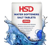 HSD Himalayan Salt Direct Water Softener Salt Tablets 25Kg Bag Compatible To All Water Softener Machines Premium Food Grade Quality British Salt Tablets 25Kg Best For Kitchen Dishwashing Laundry