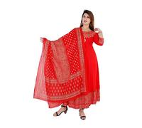 HSD Indian Women Rayon Kurta and Dupatta Set Party wear Kurti Tunic Ready to wear