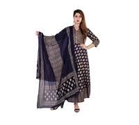 HSD Indian Women Rayon Kurta and Dupatta Set Party wear Kurti Tunic Ready to wear