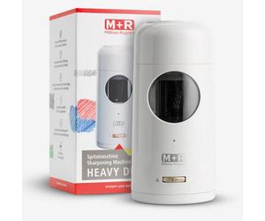 HSD Mobius And Ruppert (M+R) Heavy Duty Electric Pencil Sharpener 7-11.5mm Helical Blade Auto Feed Tip Adjustment Usb-C Rechargeable