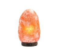 HSD Natural Himalayan Pink Salt Lamp with On/Off Switch Cable Fitting with Bulb Wooden Base Crystal Salt 100% Original Himalayan Crystal Rock Salt Lamp Beautifully Hand Craft (2-3 Kg)