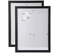 HSD Picture Frames Black 30x40 cm Photo Frame - Wooden Picture Frame - Classic Home Photo Frames Picture Frame - Quality Modern Style - Set of 2