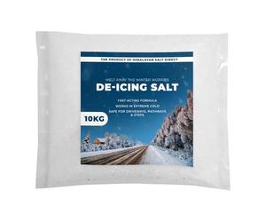 HSD Premium 10kg Deicing Salt - High-Quality Rock Salt for Driveway, Concrete & Sidewalks.