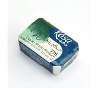HSD Rosa Gallery Cobalt Green Medium Watercolour Paint Pan - 2.5Ml, Professional Artist Quality