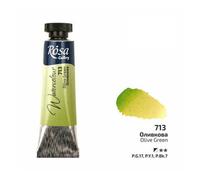 HSD Rosa Gallery Olive Green Watercolour - 10Ml Tube, Premium Artist Quality