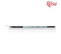 HSD Rosa Gallery Saber Stream 143/no.4 Synthetic Brush, Precision Brush For Fine Detail Work