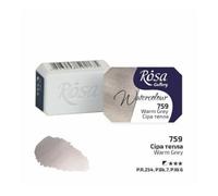 HSD Rosa Gallery Warm Grey Watercolour Pan - 2.5Ml, Professional Artist Quality