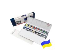 HSD Rosa Gallery Watercolour Paint Tin Set - 14 X 2.5Ml Full Pans, Professional Artist-Grade Colours