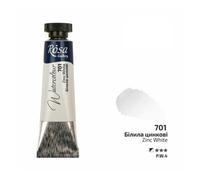 HSD Rosa Gallery Zinc White Watercolour Paint Tube - 10Ml, Premium Artist Quality