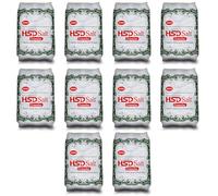 HSD salt Granular 25kg Water Softener Best For Laundry Kitchen Dish Washing | Compatible to All Water Softener Machines | Premium Quality | Food Grade 100% Genuine British Salt, 10 Pack
