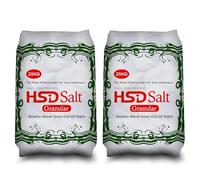 HSD SALT Granular 25Kg Water Softener Best For Laundry Kitchen Dish Washing | Compatible to All Water Softener Machines | Premium Food Grade 100% Genuine British Salt (2 Bag)