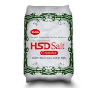 HSD SALT Granular 25Kg Water Softener Best For Laundry Kitchen Dish Washing | Compatible to All Water Softener Machines | Premium Food Grade 100% Genuine British Salt (1 Bag)