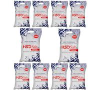 HSD Salt Softener Tablets 10Kg Bag Laundry Water Softener, Compatible to All Water Softener Washing Machine, 100% Genuine British Salt Tablet for Water Softener Premium Quality (10 Bags)
